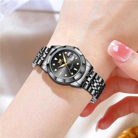 Women Watch Bracelet Dress Easy to Read Stainless Steel Ladies Watches main image 6